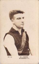 1923 Magpie Portraits of Our Leading Footballers #36 Doug Hayes Front